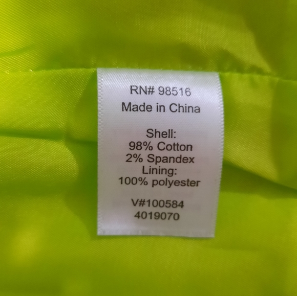 Coldwater Creek Cotton Short Sleeve Blazer Jacket Size 20/22 - Picture 9 of 9